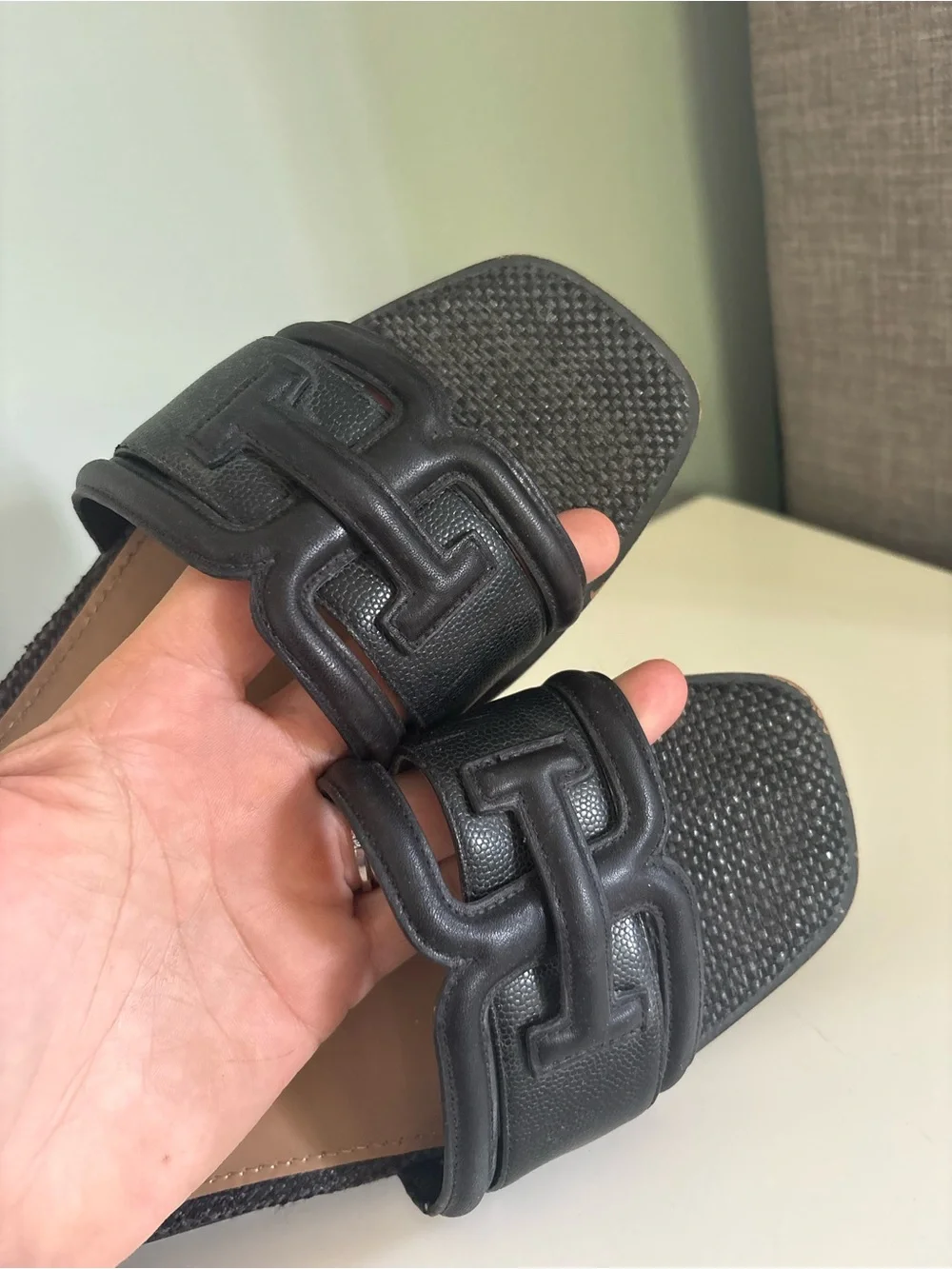 Sam Edelman Irina Sandal Black Sz 9 - Picture 8 of 9
